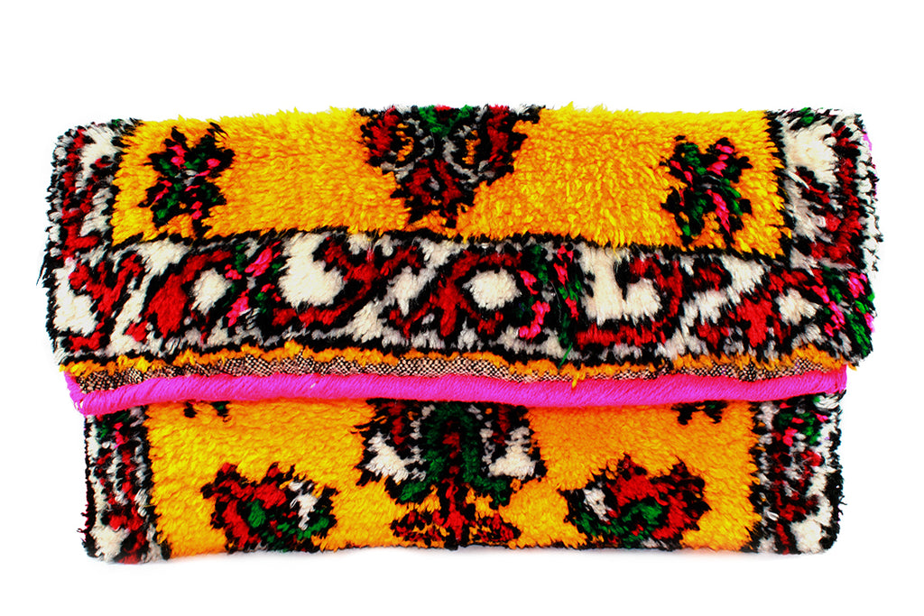 ORIENT-clutch-Moroccan-handmade-wool-MoroccansWay