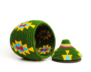 jamila green Berber Basket