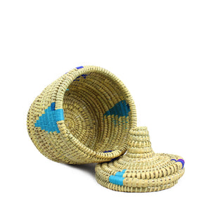 "AZUL DIAMOND" Berber Bread basket