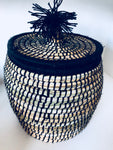 Black Pom Berber Basket